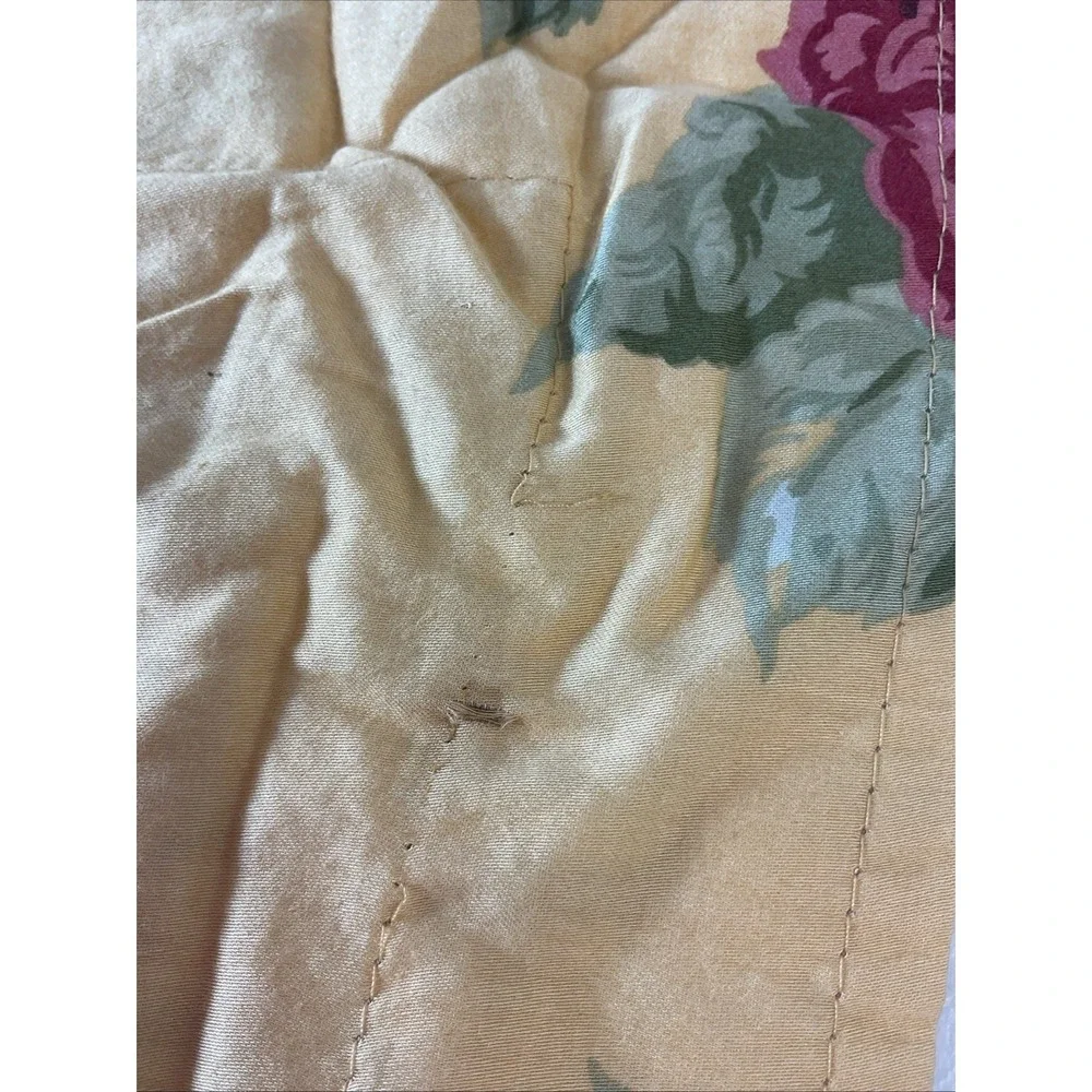 Pair Ralph Lauren Kathleen‎ Standard/Euro Pillow Shams Cotton Sateen